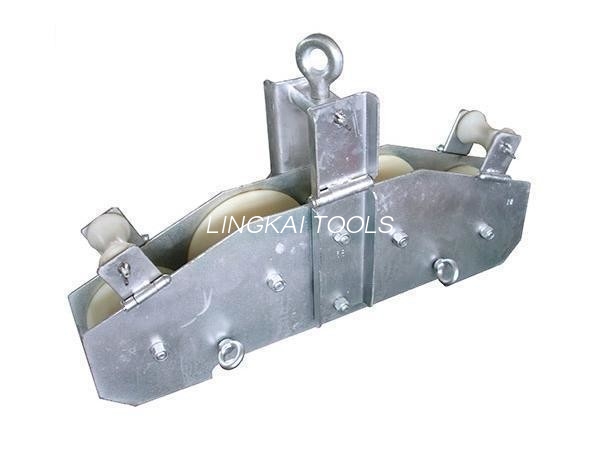 23.5KG Opgw montavimo įrankiai R570 Bend Raduis 10KN Quadrant Cable Block