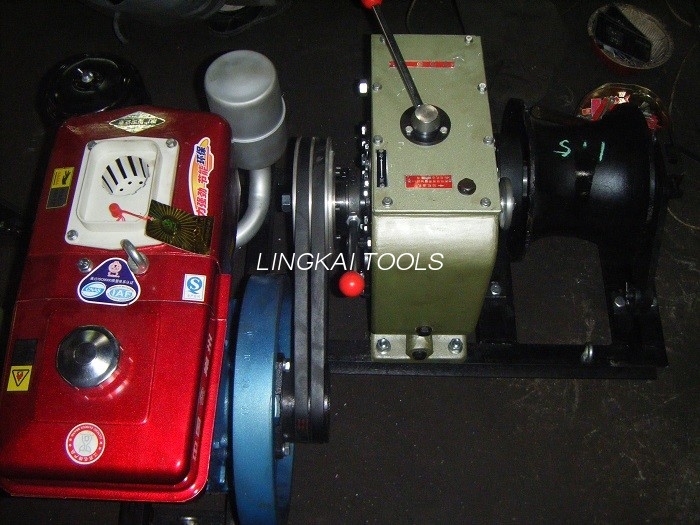4,41 kW galios kabelio traukiklis su 6,6 AG dyzeliniu 168 kg varikliu ISO sertifikatas