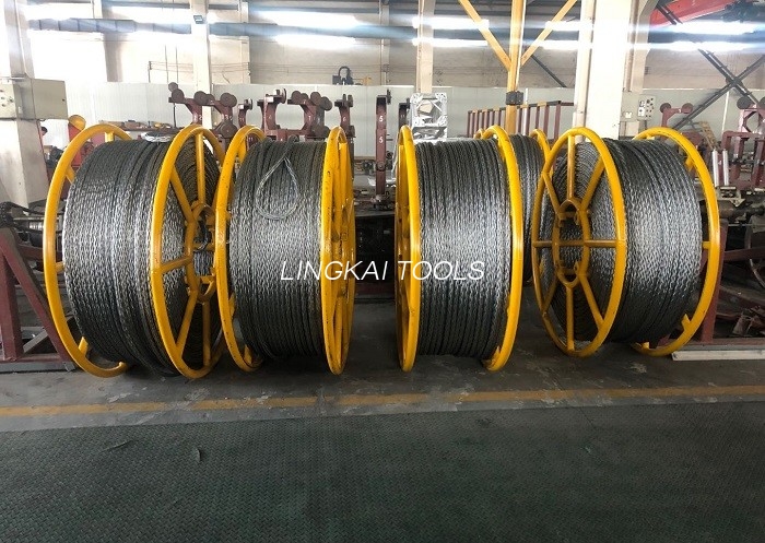 24 mm nesisukantis pintas plieninis lynas, skirtas 4 laidų styginiams